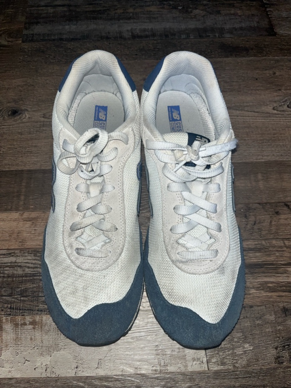 New Balance Men’s White and Blue Casual Sneakers 515